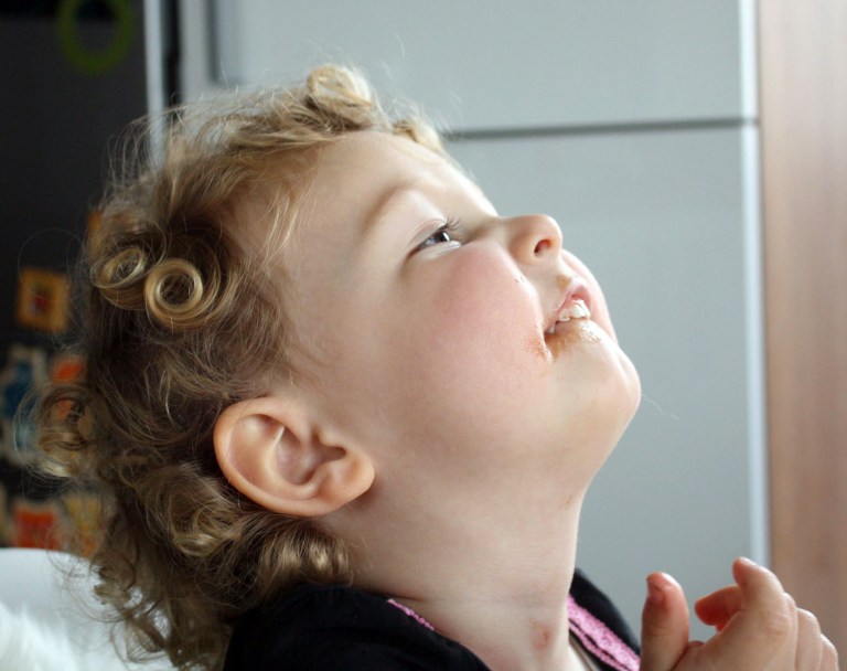 chocolat plein la bouche